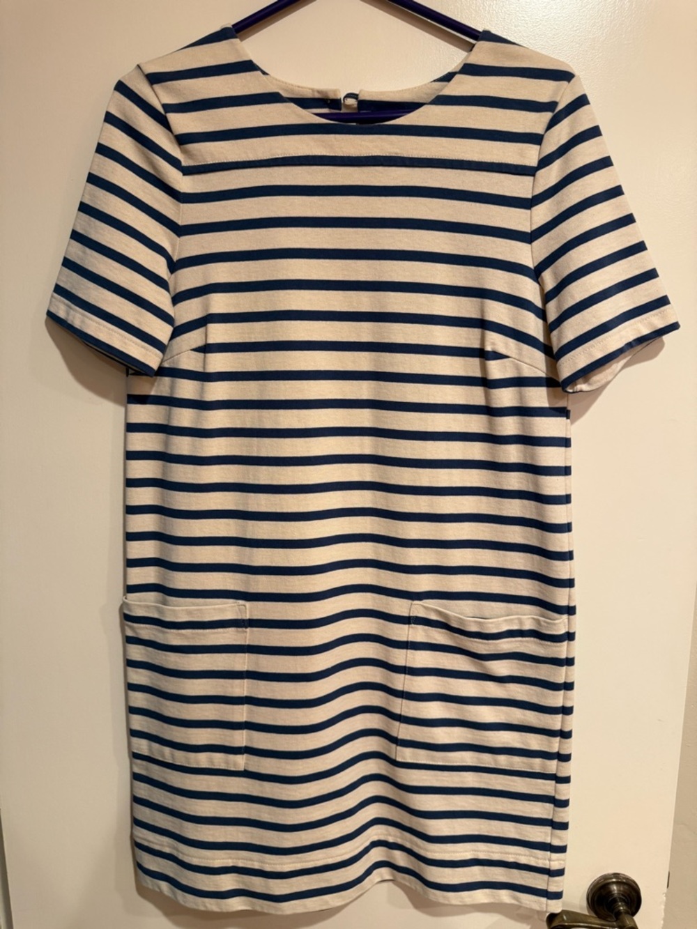 Marc by Marc Jacobs Blue and White Striped Top